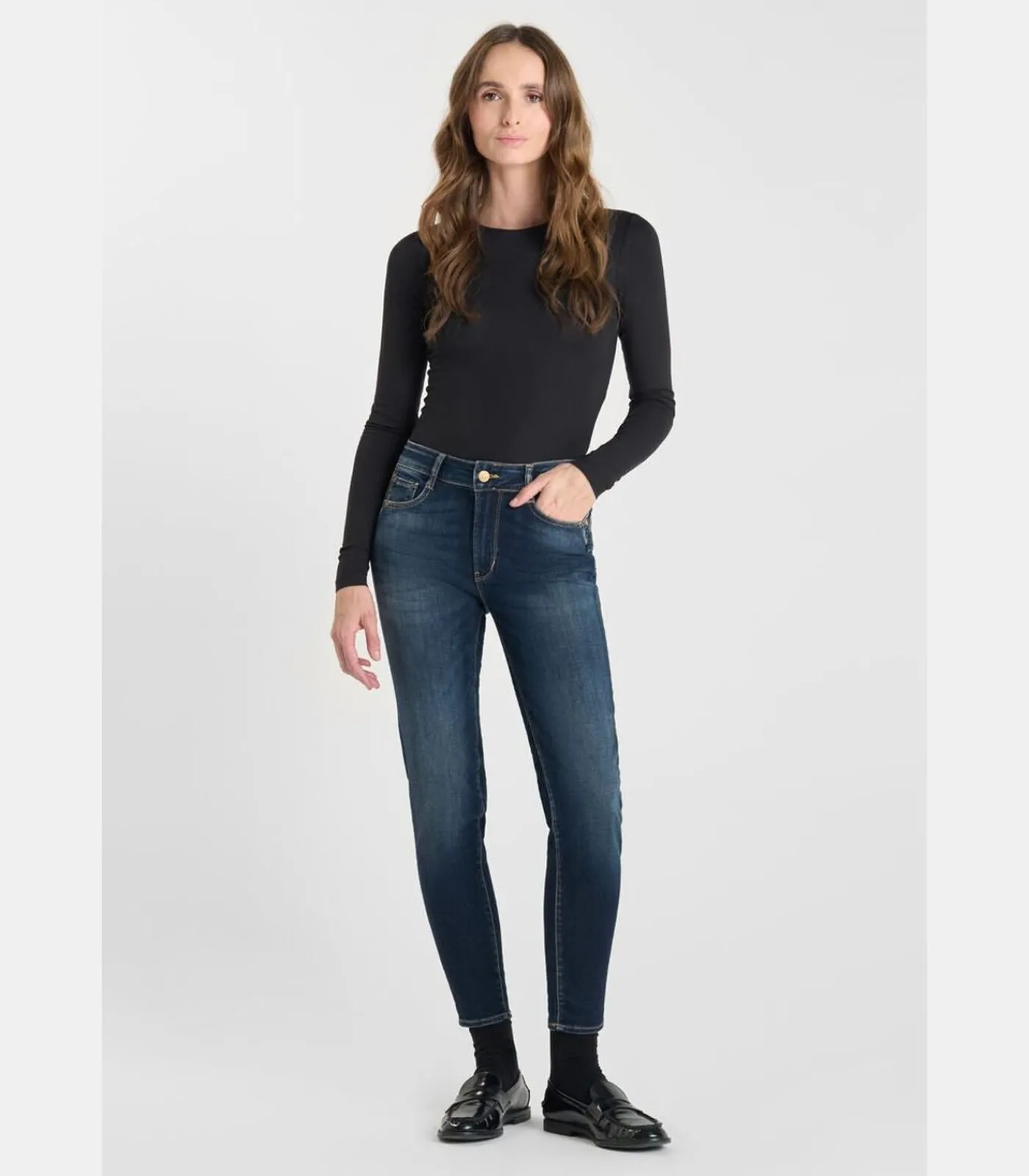 Outlet Jeans push-up slim hoge taille PULP, 7/8 DAMES Jeans