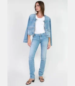 New Jeans push-up slim PULP, lengte 34 DAMES Jeans