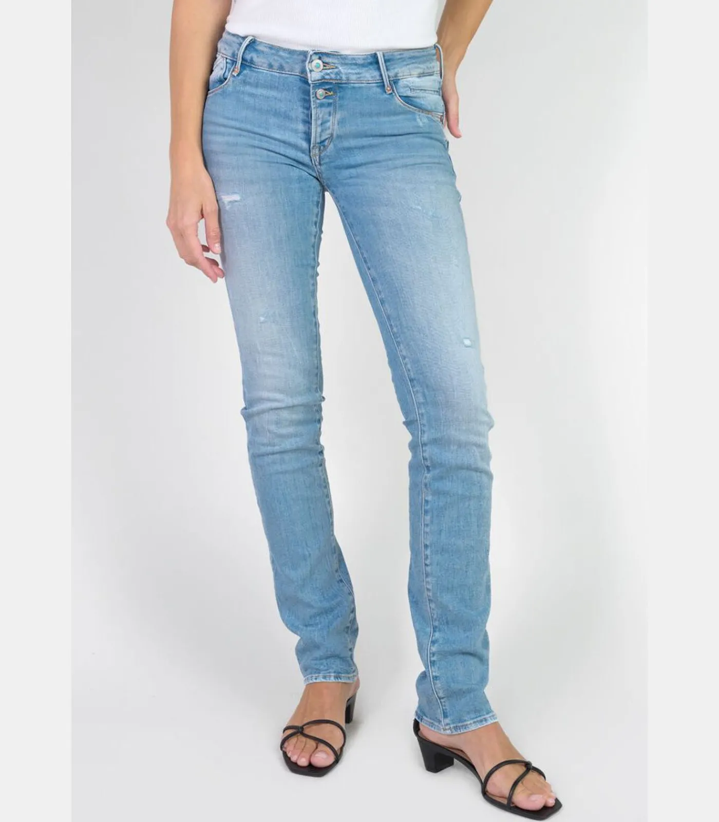 New Jeans push-up slim PULP, lengte 34 DAMES Jeans