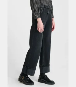 Kinderen Le Temps des Cerises Jeans recht REVERS, lengte 34