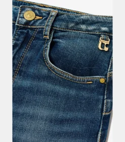 Hot Jeans regular pulp slim hoge taille, lengte 34 Kinderen Jeans