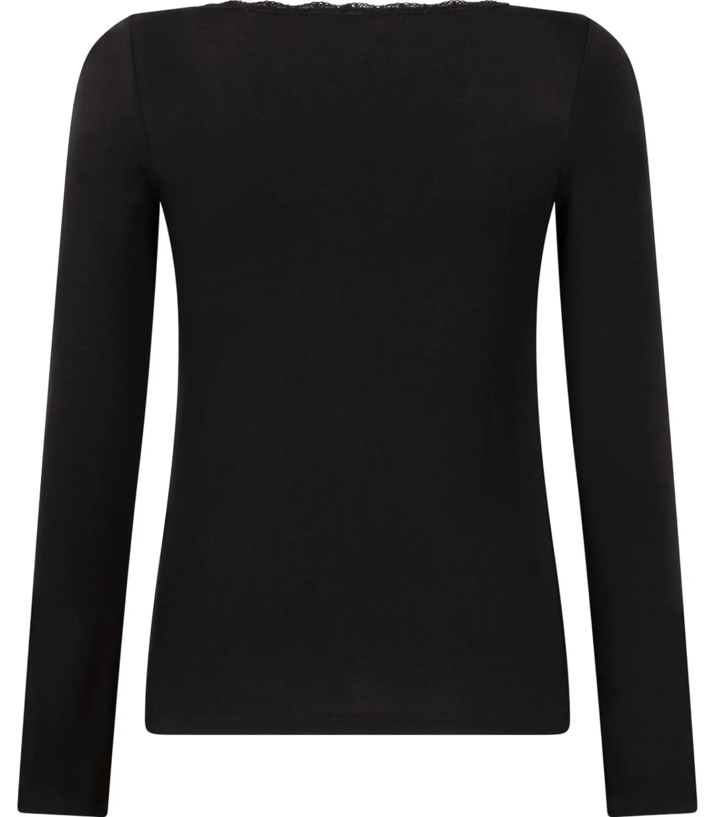 Outlet Jersey pyjamatop met lange mouwen DAMES Nachtmode