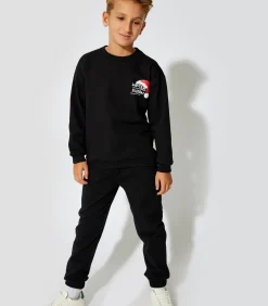 Sale Jogger Rits gedetailleerd Sweat Bottoms Kinderen Broeken & Shorts