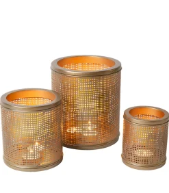 Clearance Joleen - Theelichthouder - Zwart Decoratie