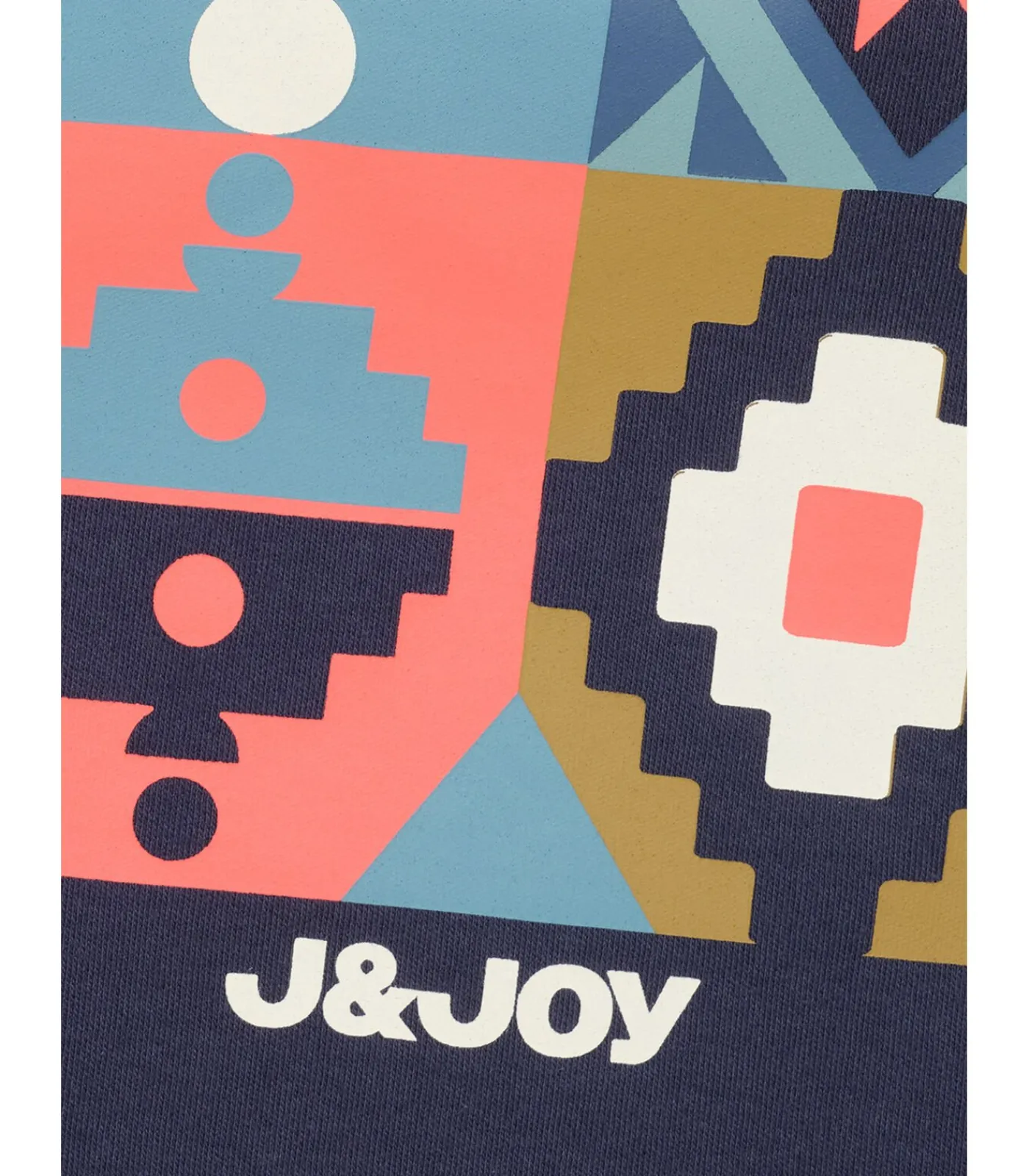 Jongens T-shirt met lange mouwen en abstracte print op de rug Kinderen T-Shirts & Polo's