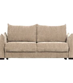 WOOOD Jonne 3-Zits Slaapbank - Chennile - Naturel - 92x233x105