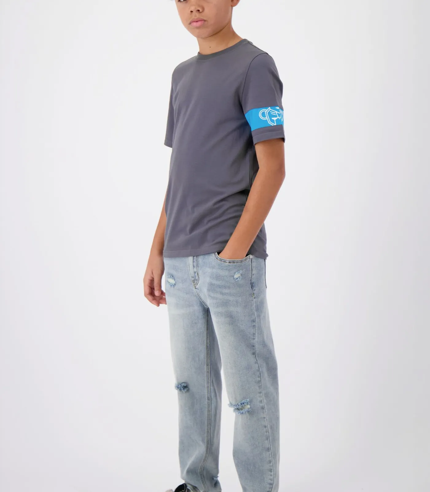 Kinderen Black Bananas Jr Commander T-shirt