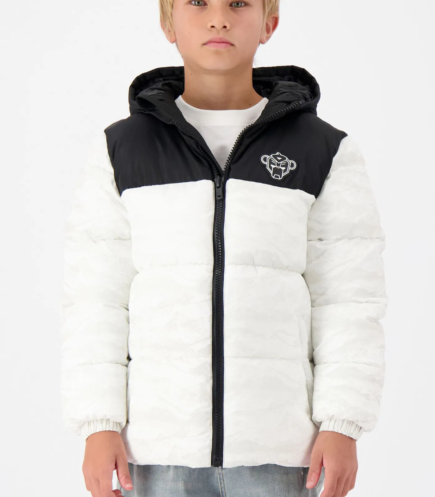 Kinderen Black Bananas Jr Peek Freeze Puffer Jas
