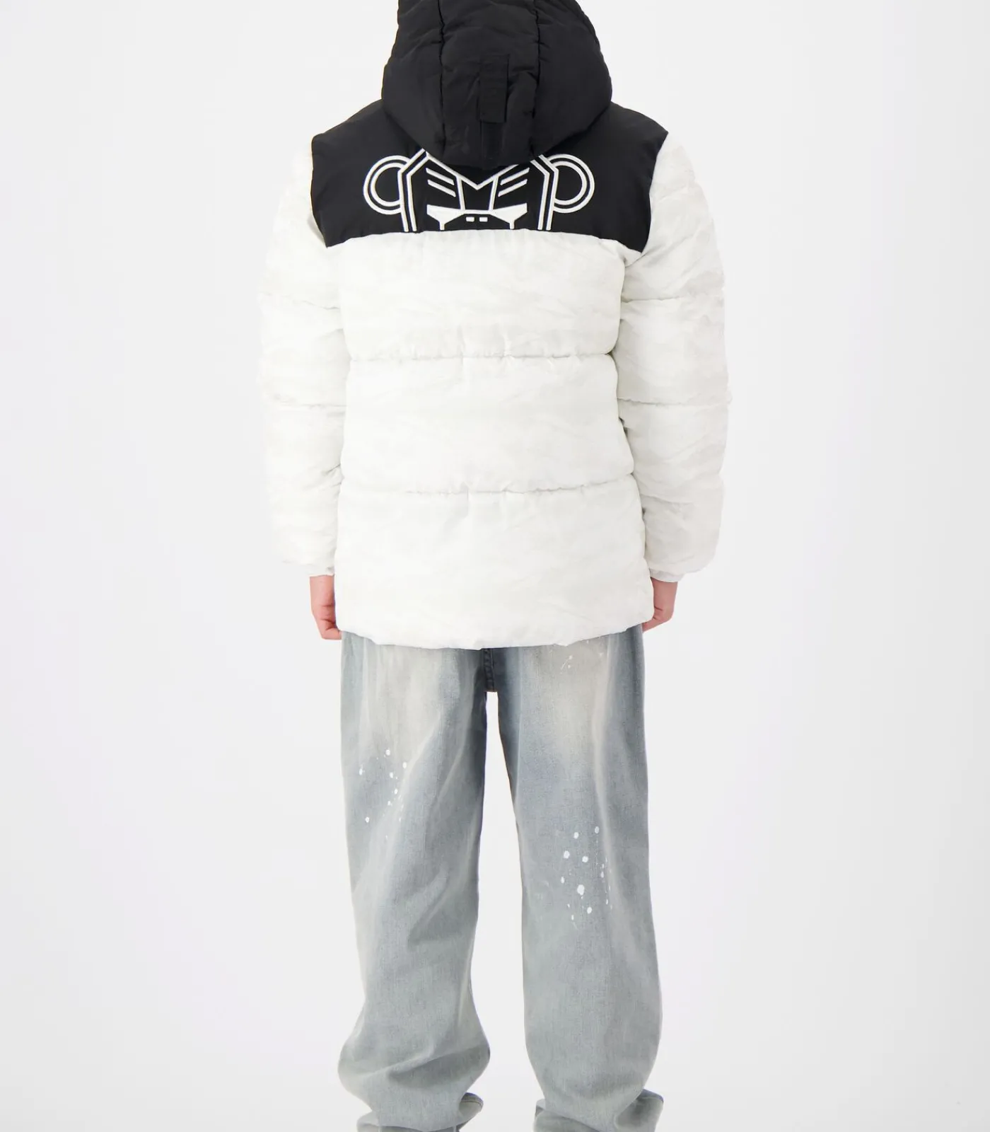 Kinderen Black Bananas Jr Peek Freeze Puffer Jas
