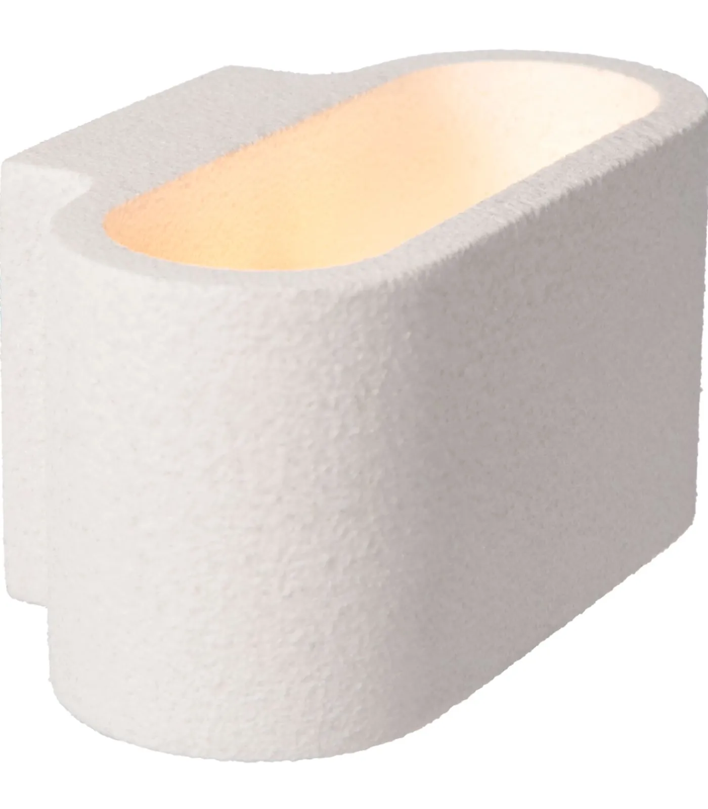 Outlet Juan - Wandlamp - Wit Gips Muurverlichting