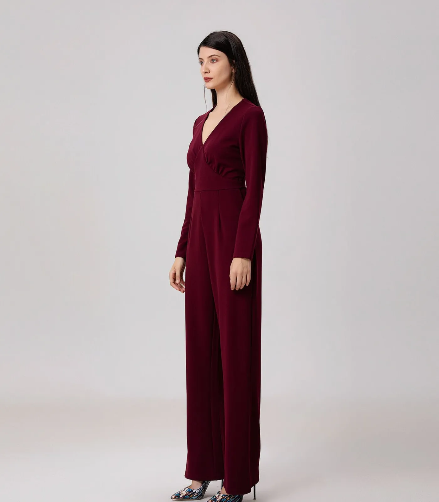 DAMES Smart & Joy Jumpsuit met V-decolleté