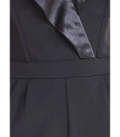 DAMES Goddiva Jumpsuit “Satin Collar Scuba Jumpsuit”