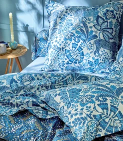 Discount JUNGLE Indigo - Laken 100% coton Lakens