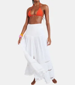 DAMES Banana Moon Jurk die omgezet kan worden naar een witte rok MAGALIA SEALBEACH