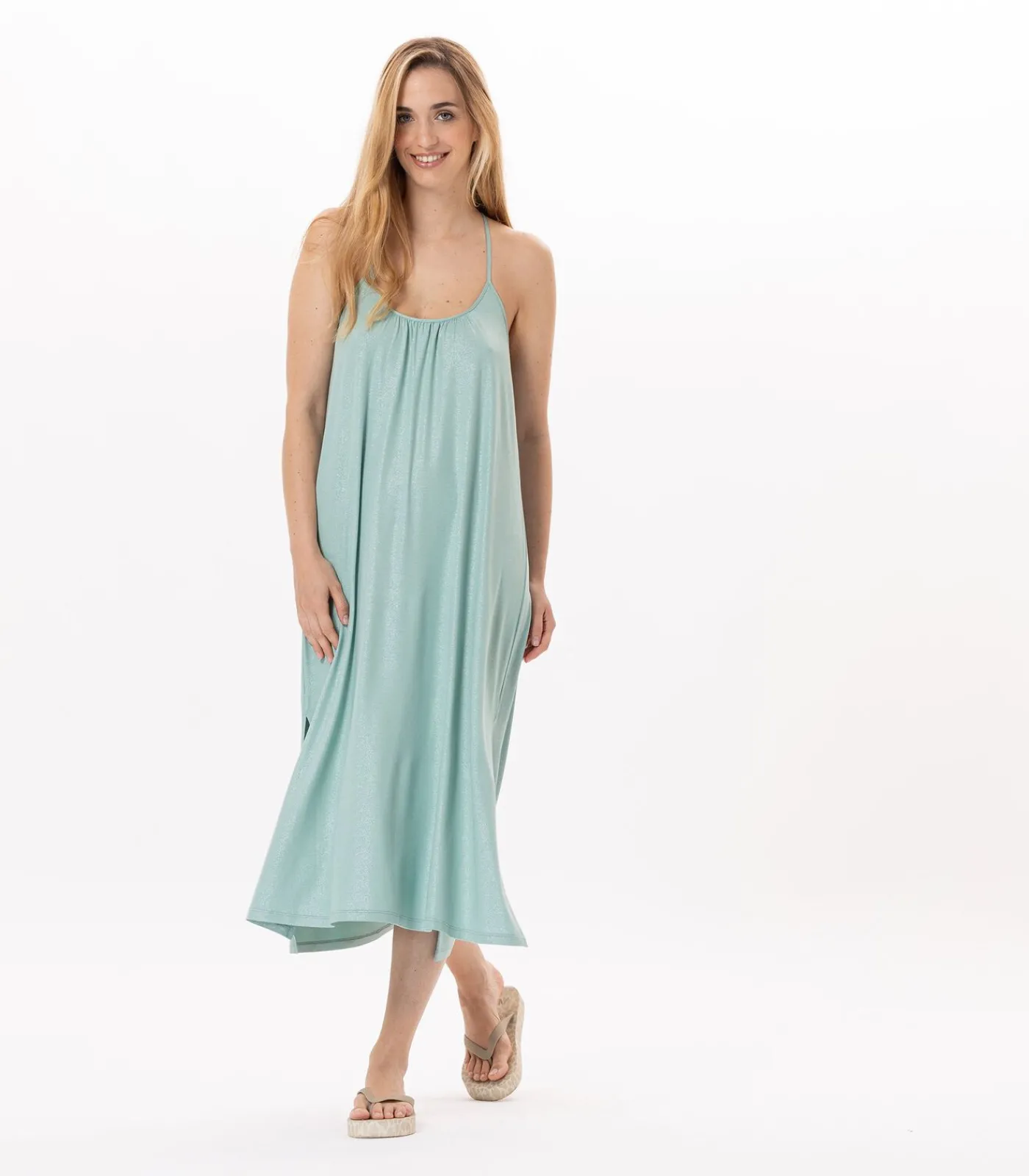 Sale Jurk in viscose RAMATUELLE 941 DAMES Loungewear