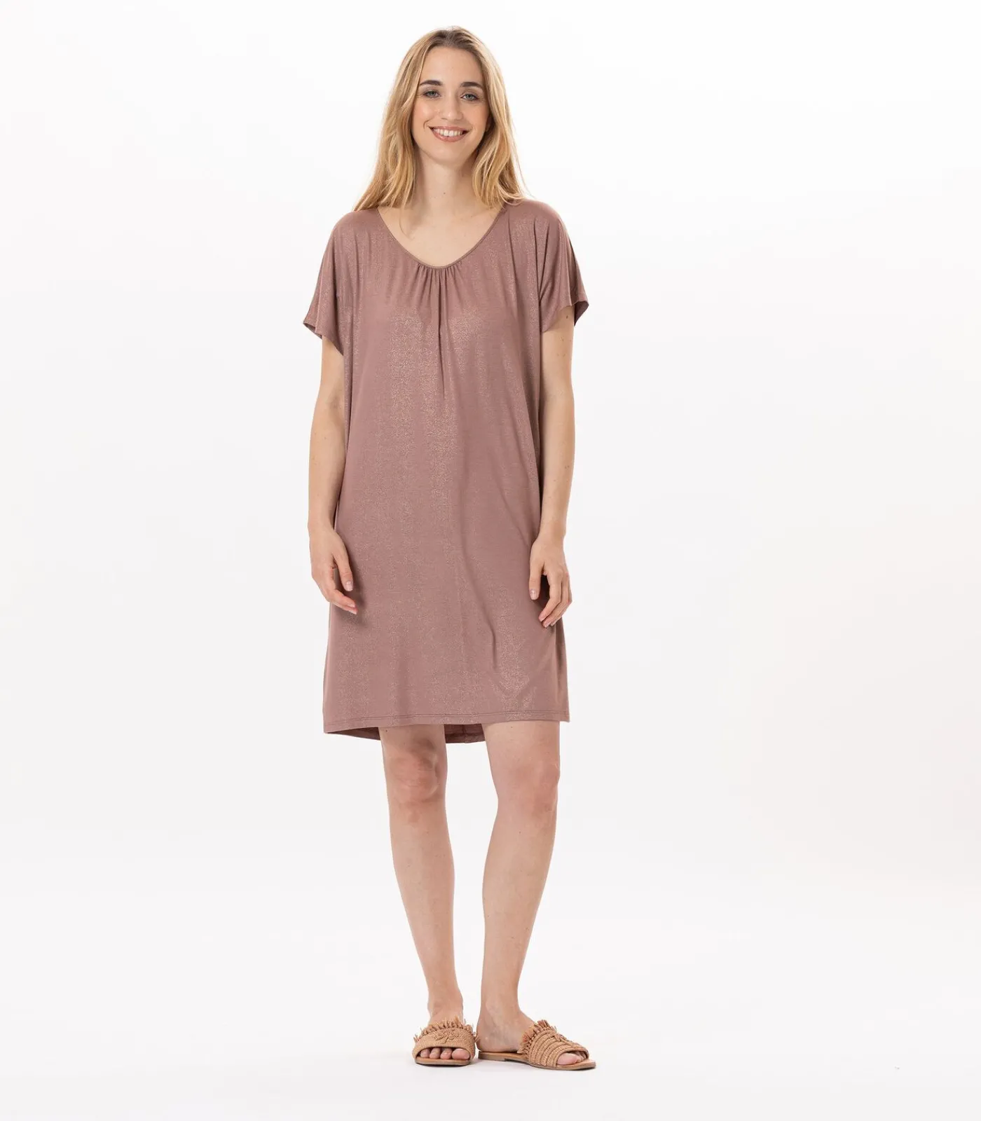 DAMES LE CHAT Jurk in viscose RAMATUELLE 942