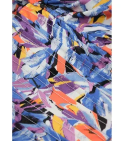 Kinderen J&JOY Jurk met ruches en floral print