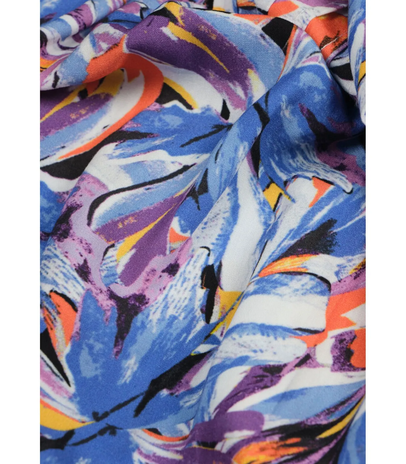 Kinderen J&JOY Jurk met ruches en floral print