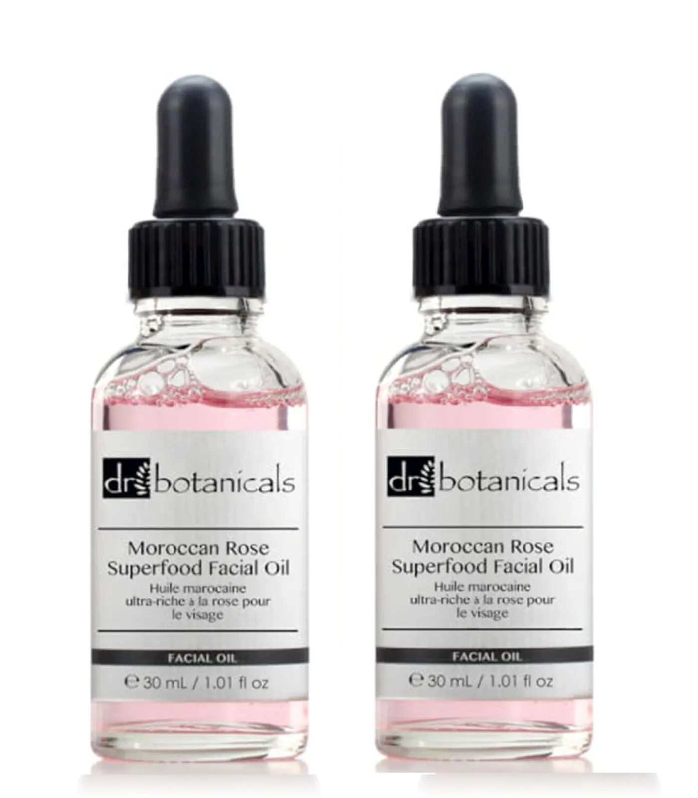 Dr Botanicals K2 DB Marokkaanse Roos Superfood Gezichtsolie 30ml X 2