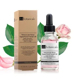 Dr Botanicals K2 DB Marokkaanse Roos Superfood Gezichtsolie 30ml X 2