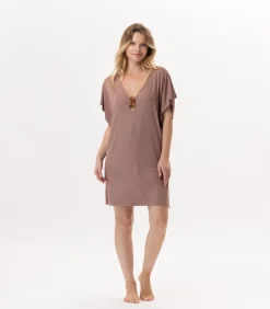 Outlet Kaftan in viscose RAMATUELLE 940 DAMES Loungewear