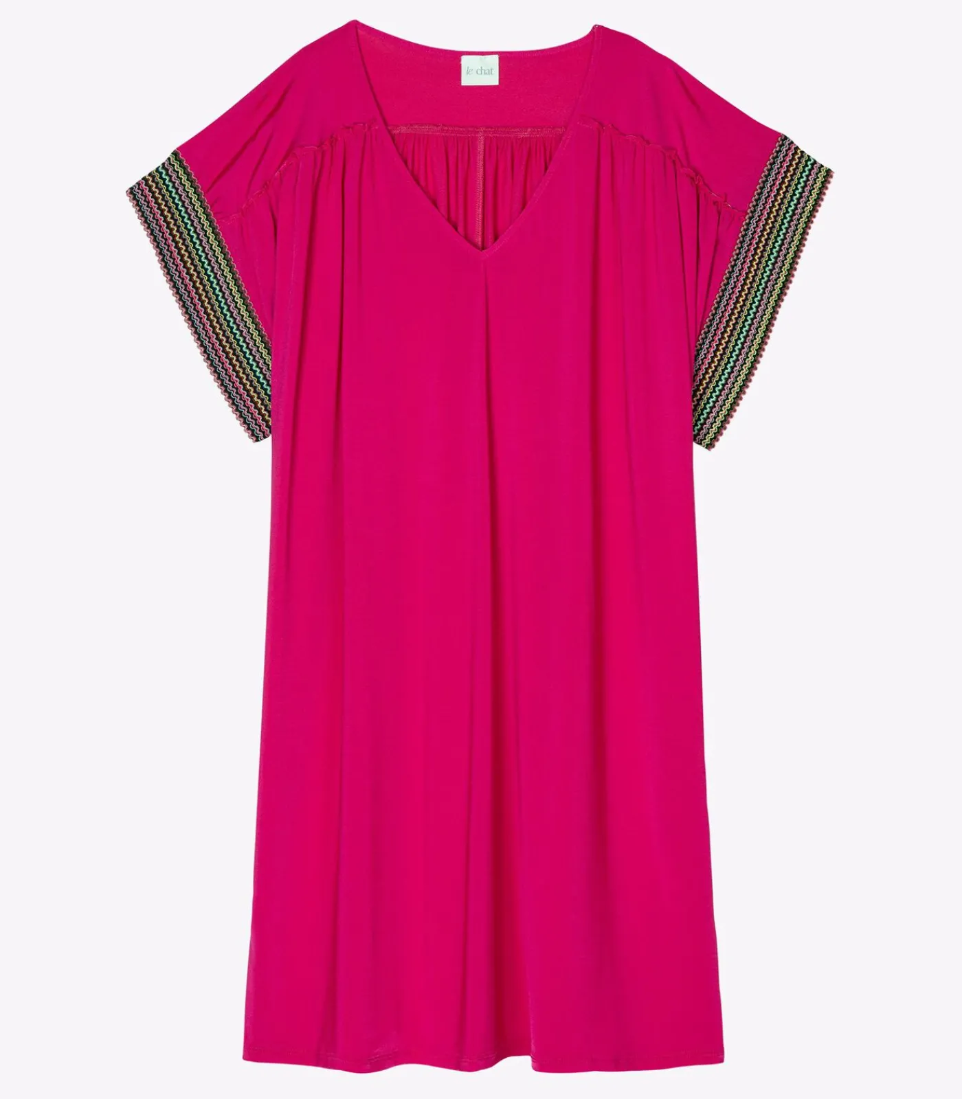 DAMES LE CHAT Kaftan van jersey PAMPELONNE 940