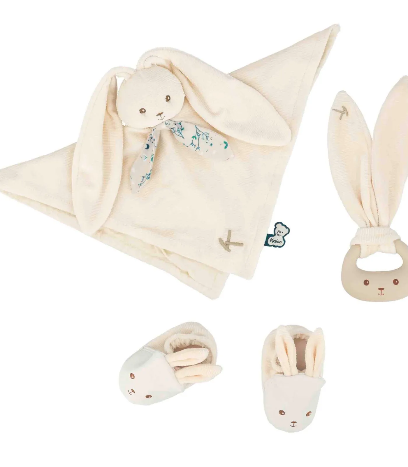 Best babycadeau Lapinoo - Geboorteset crème met knuffel Kinderen Speelgoed