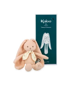 Kinderen Kaloo knuffel konijn perzik Lapinoo - zacht speelgoed baby cadeau