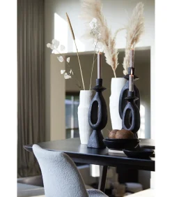 Light & Living Kandelaar Django - Zwart - 14x14x50cm