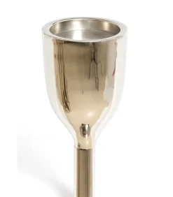 Hot Kandelaar Velez - Glanzend Zilver - Ø13x77cm Kaarsen & Kaarshouders