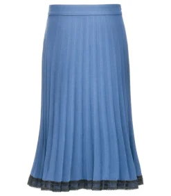 Hot Kanten geplooide rok DAMES Rokken