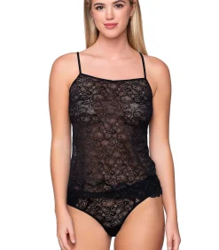 DAMES LUNA Kanten hemdje MICRO TOUCH LACE