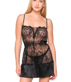 DAMES LUNA Kanten nachtpon AMELIE