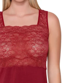 DAMES LUNA Kanten nachtpon MICRO TOUCH LACE