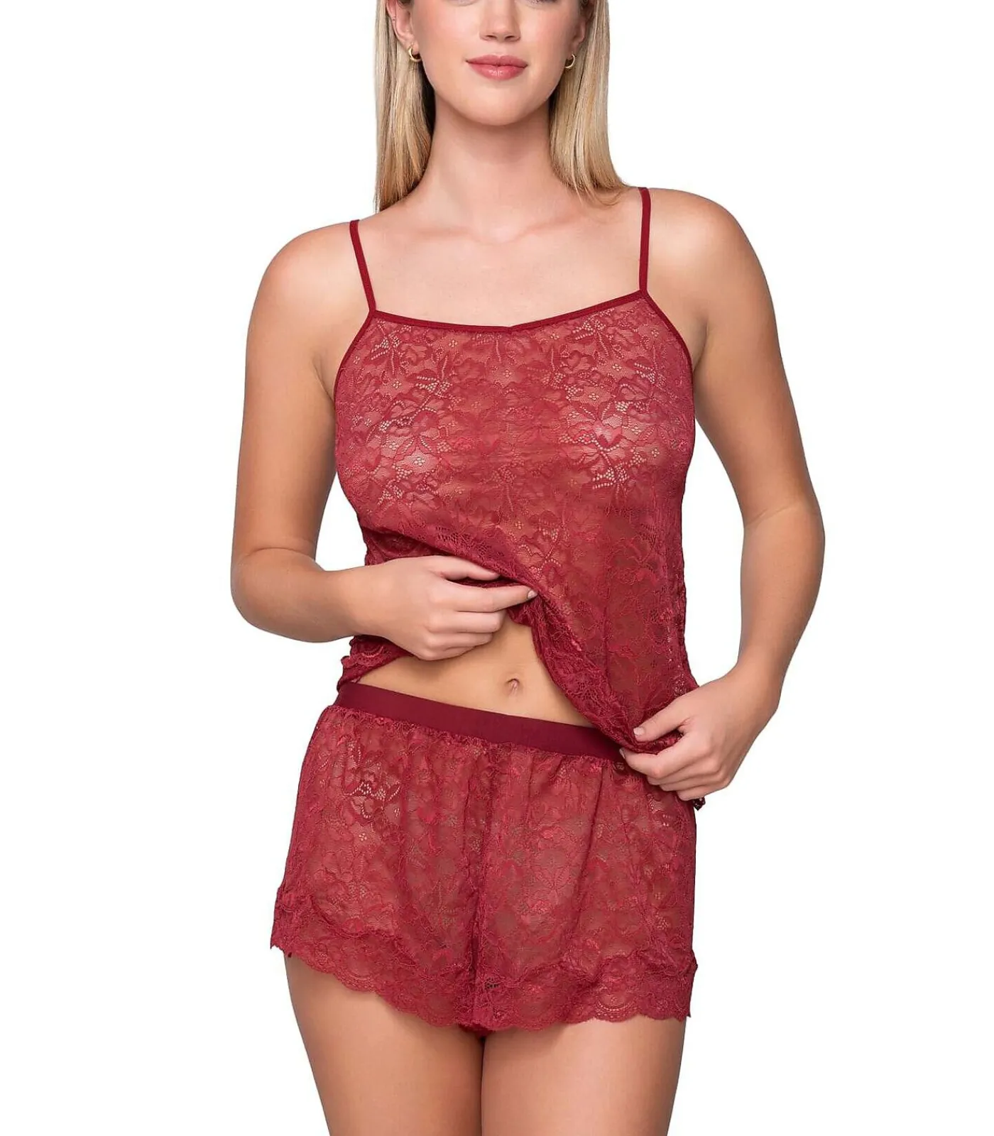 Kanten short MICRO TOUCH LACE DAMES Slipjes