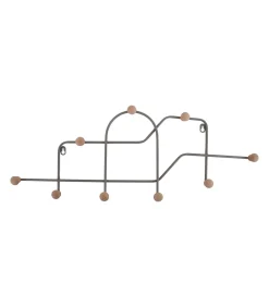 Clearance Kapstok Mace - Lichtgrijs - 71x4x27cm Organiseren