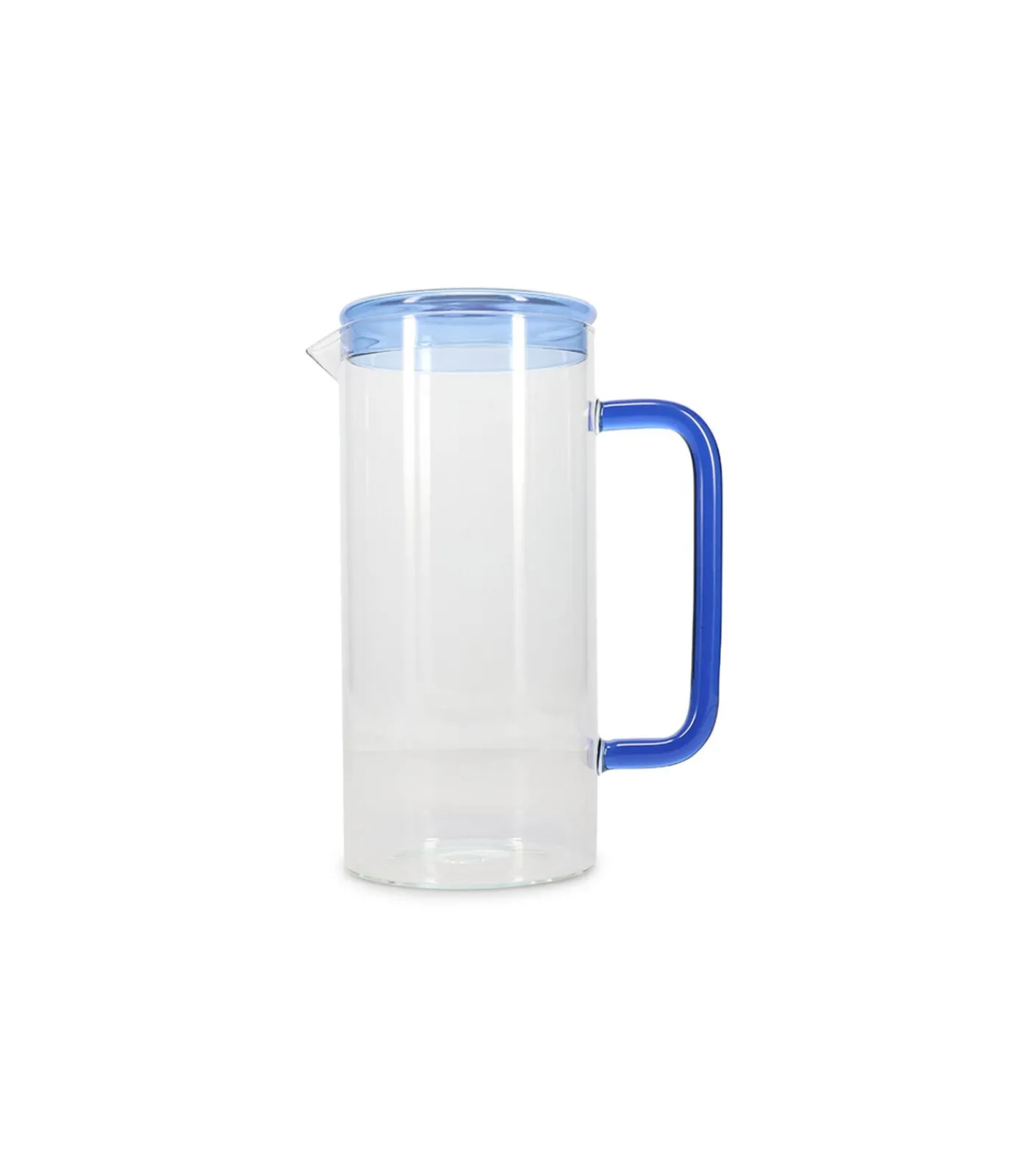 Sale Karaf 120cl met deksel blauw Cruse Glazen & Karaffen