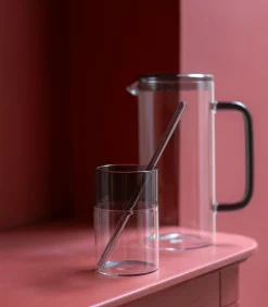 ONA Karaf 120cl met deksel grijs Cruse