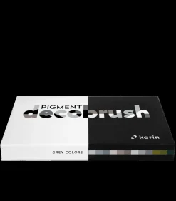 Discount brushmarkers pigment set - 12 grijstinten acrylmarkers Kinderen Speelgoed