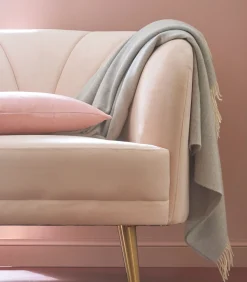 Sale KATMANDOU perle - Plaid Merino Bedspreien