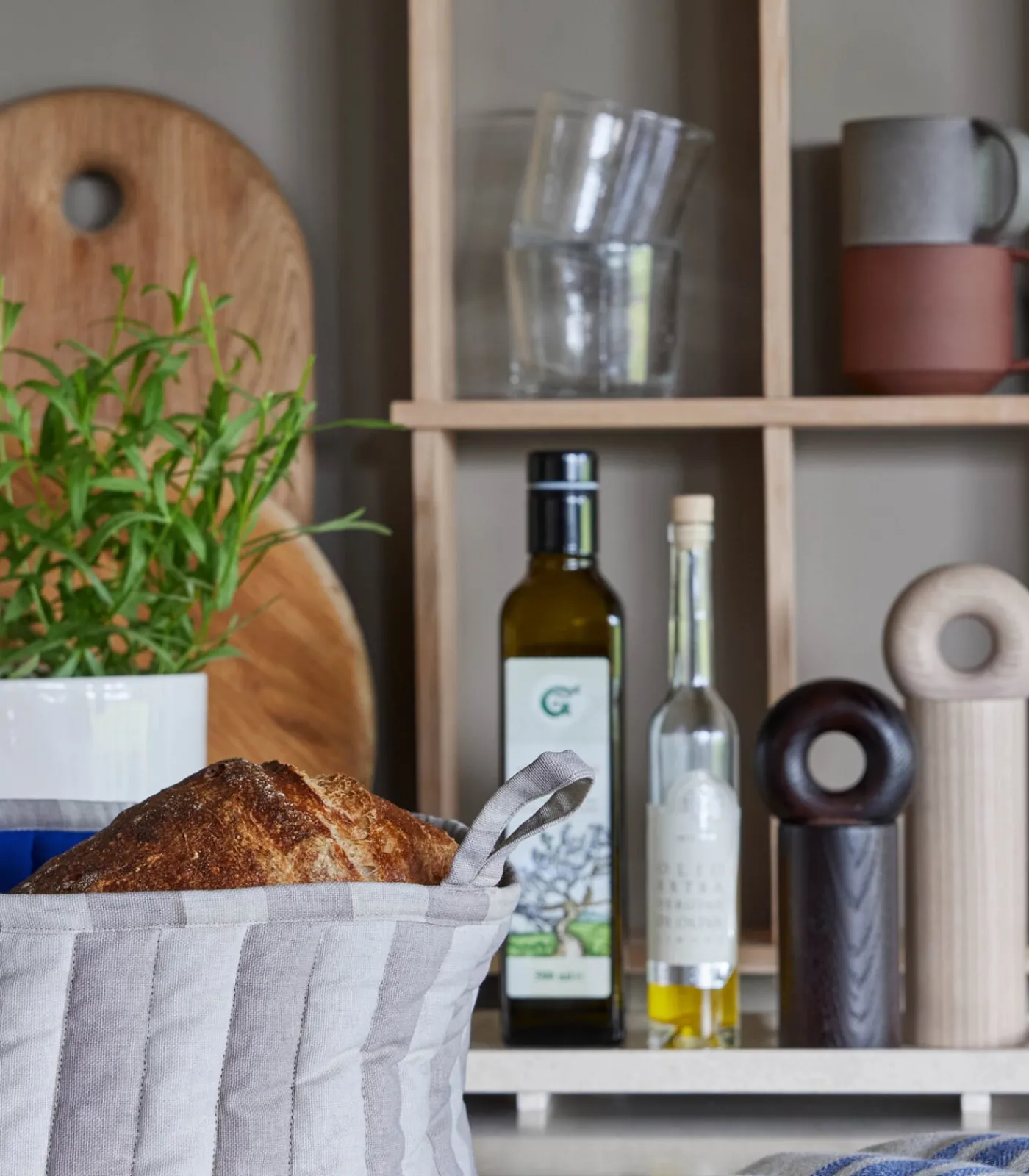 Katoenen broodmand Keukenaccessoires