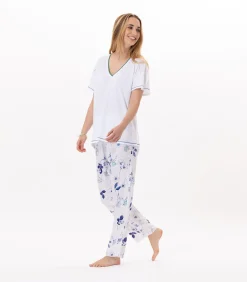 DAMES LE CHAT Katoenen en viscose pyjama VALENSOLE 902