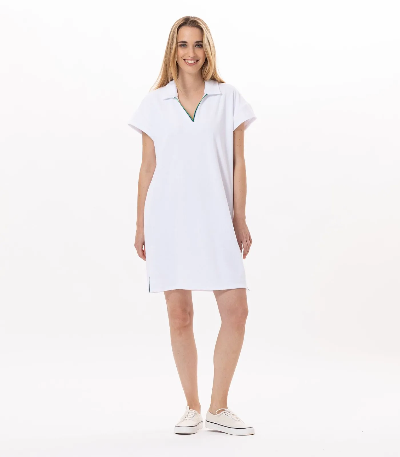 Outlet Katoenen jurk VALENSOLE 940 DAMES Loungewear
