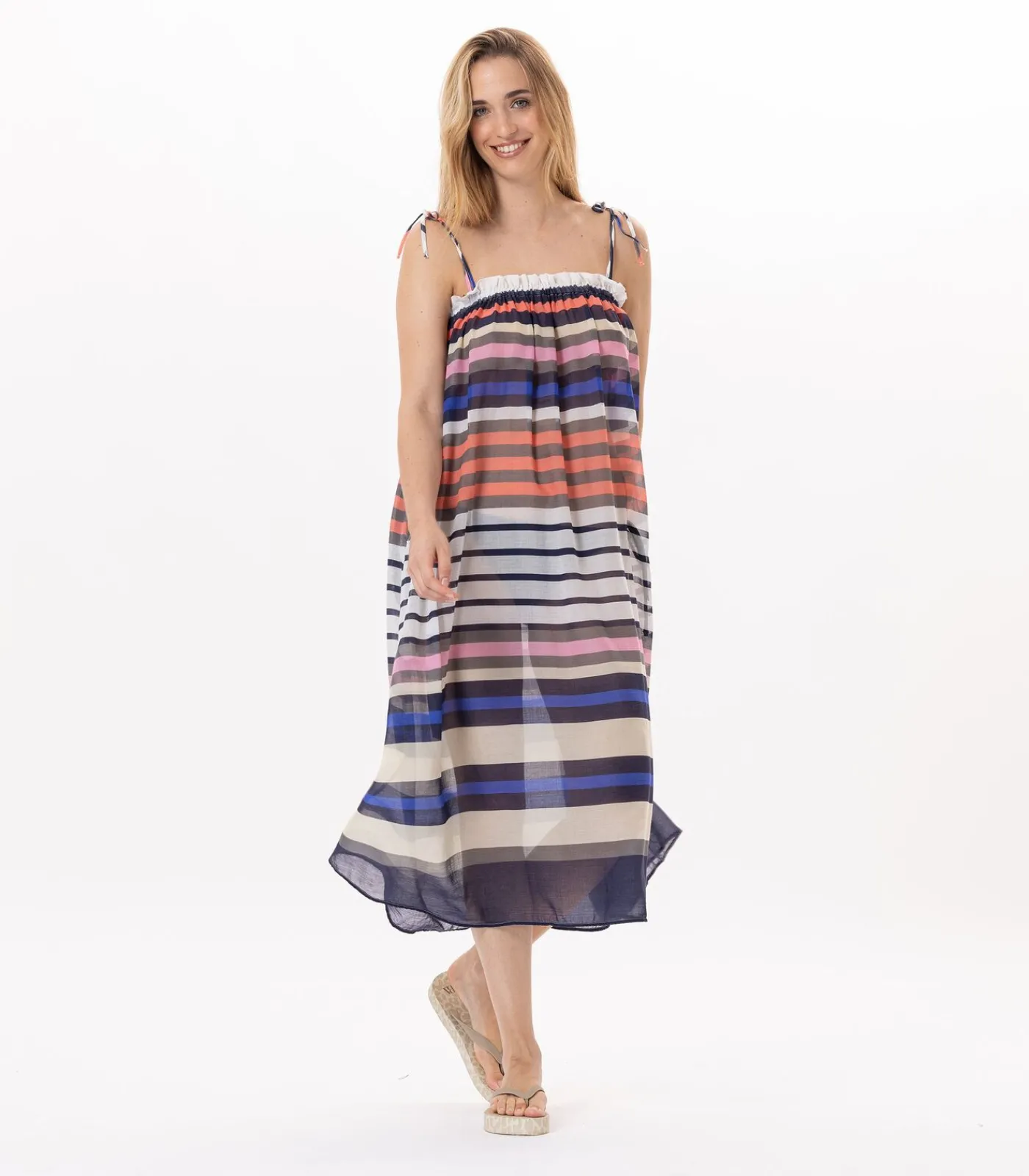 DAMES LE CHAT Katoenen jurk VALLAURIS 941