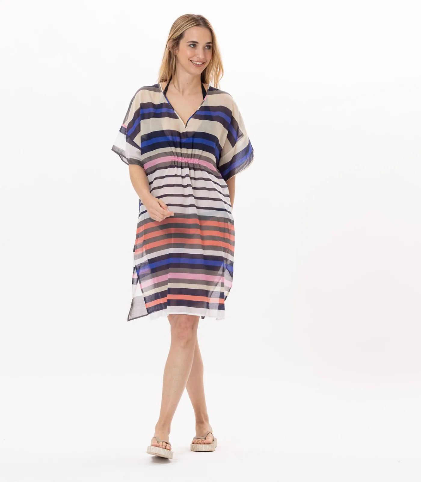 New Katoenen kaftan VALLAURIS 940 DAMES Loungewear