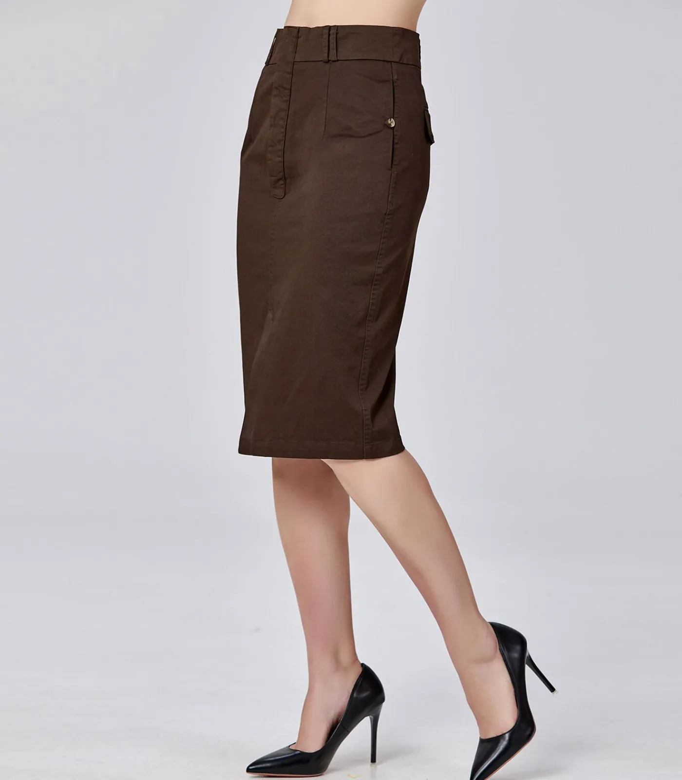 Hot Katoenen kokerrok DAMES Rokken