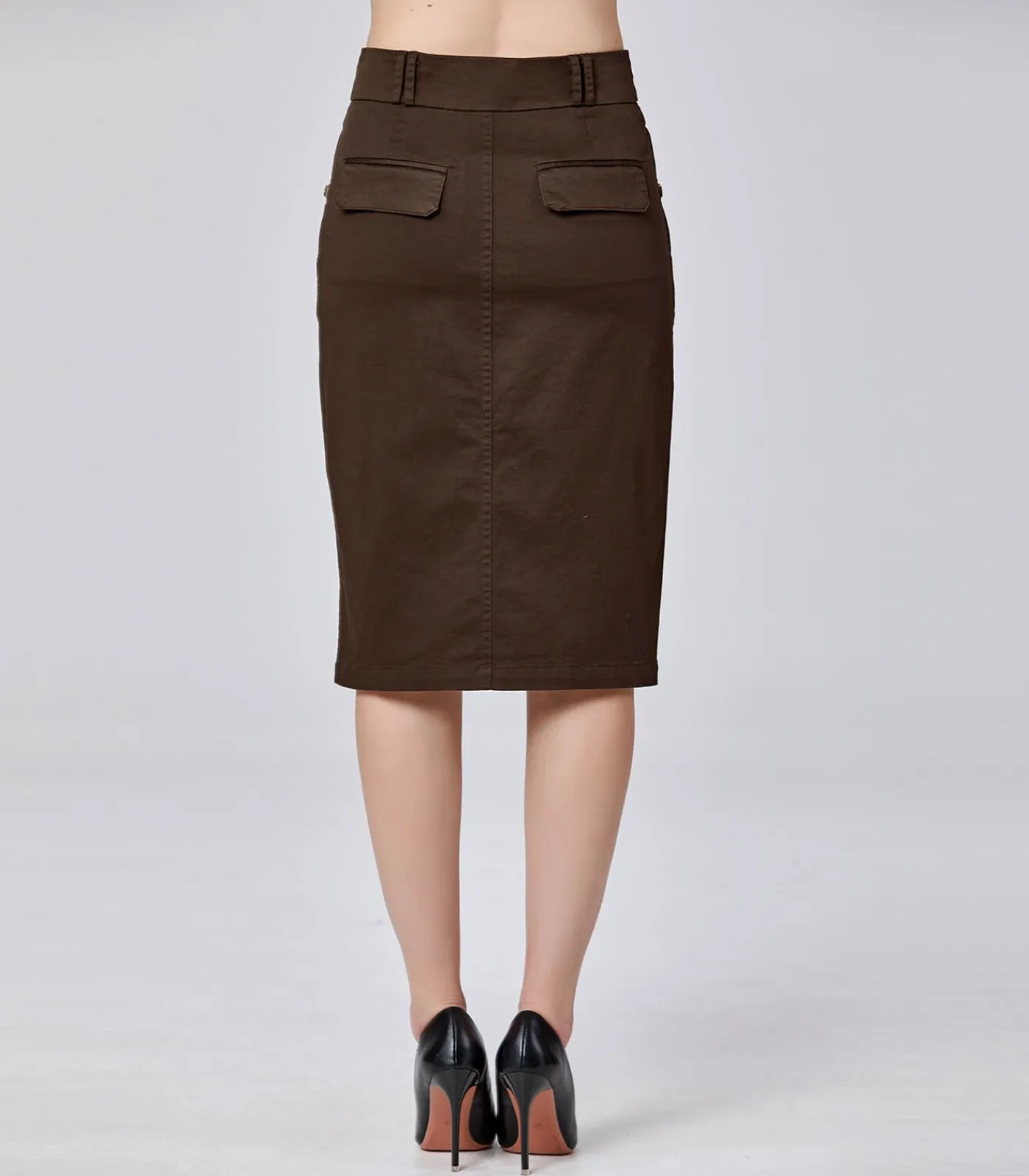 Hot Katoenen kokerrok DAMES Rokken