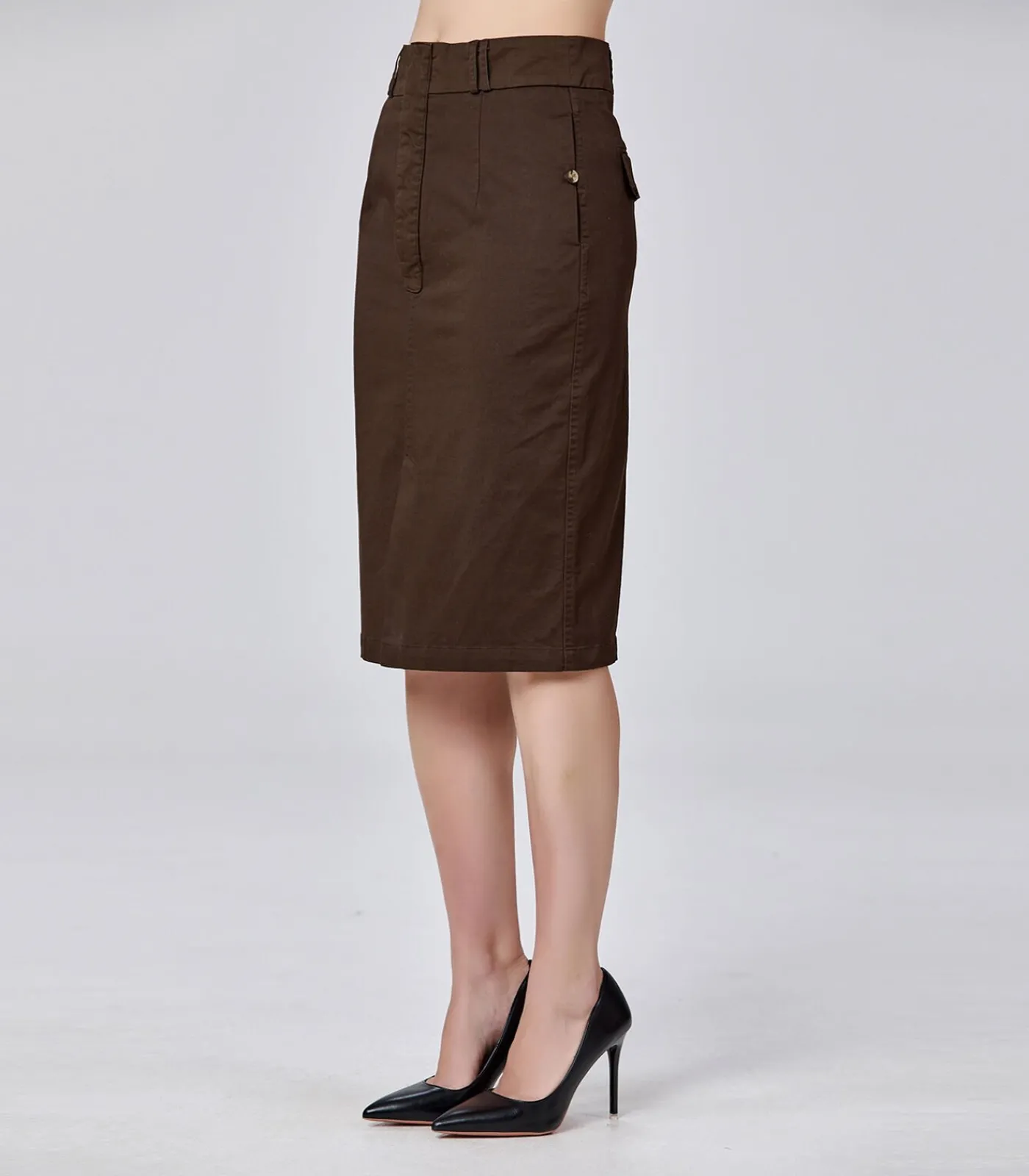 Hot Katoenen kokerrok DAMES Rokken