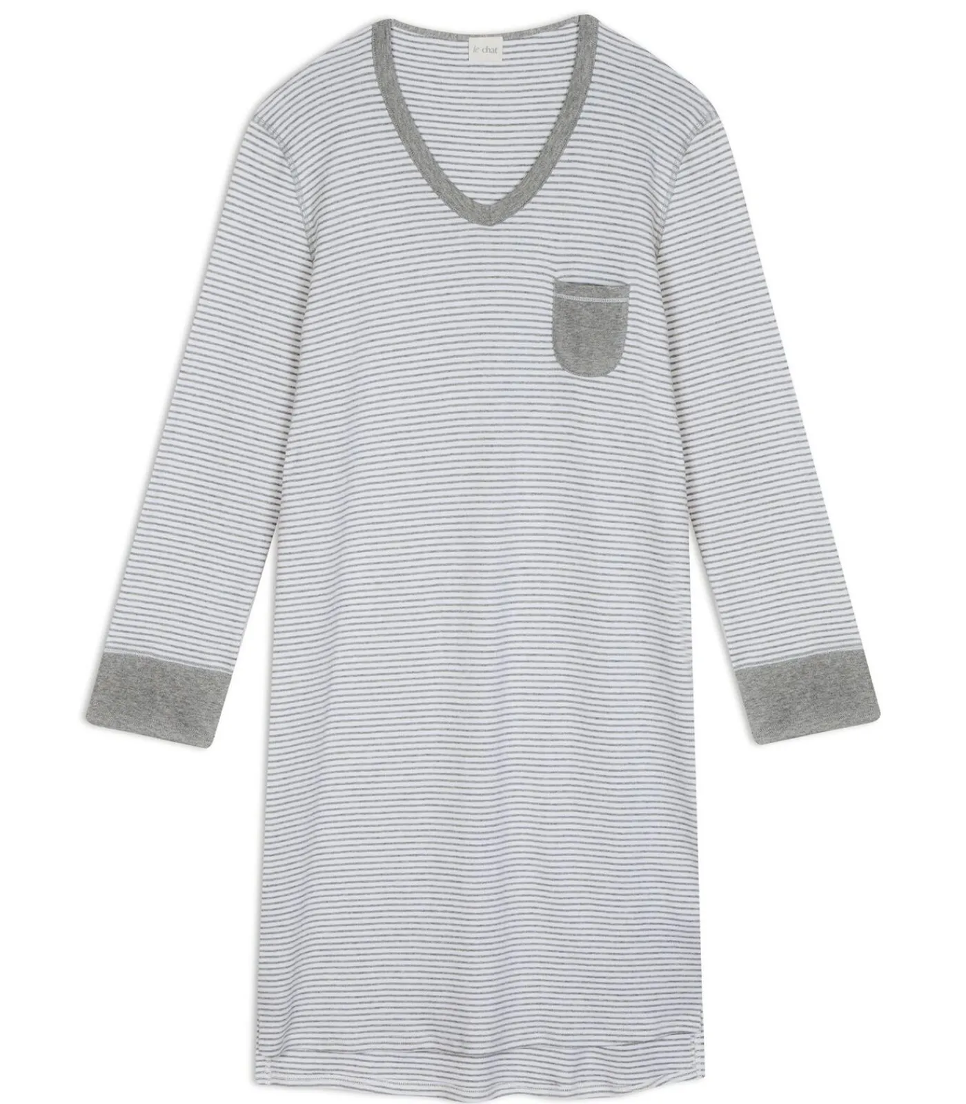 DAMES LE CHAT Katoenen nachthemd FLOCON 101