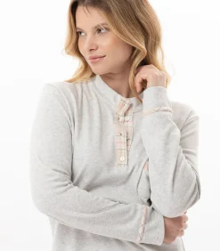 DAMES LE CHAT Katoenen nachthemd MONTAUK 101